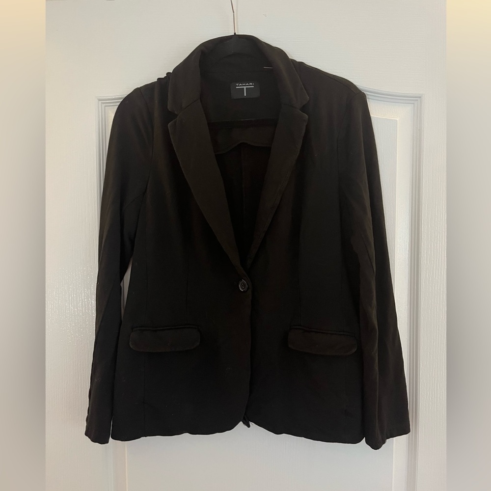 Tahari Black Blazer Jacket